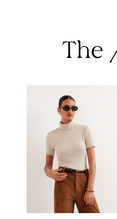 Jana Short Sleeve Turtleneck Top