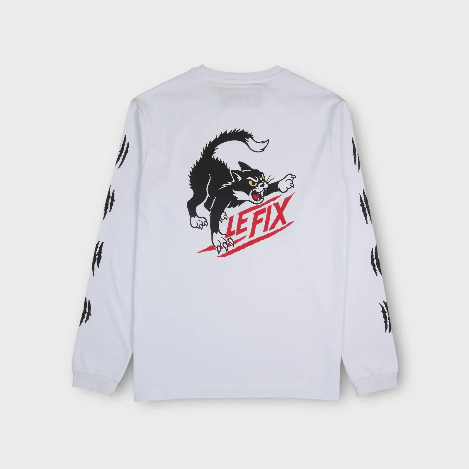 Image of Le Fix Cat Langærmet I Hvid