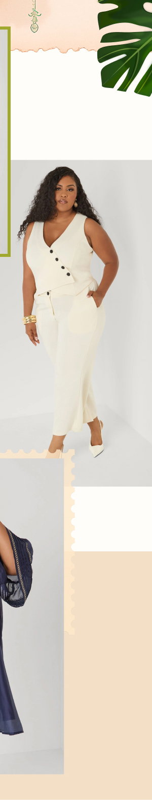 Vest Wide Leg Jumpsuit