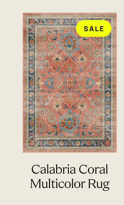Calabria Coral Multicolor Rug