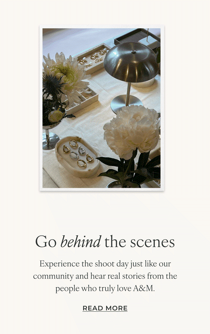 Go behind the scenes