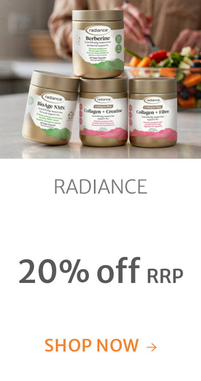 20% off RRP on Radiance