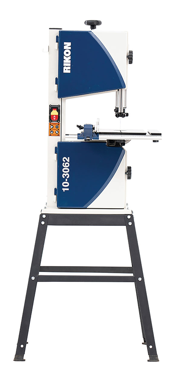 RIKON 10" Deluxe Bandsaw with Stand - 1/2 HP
