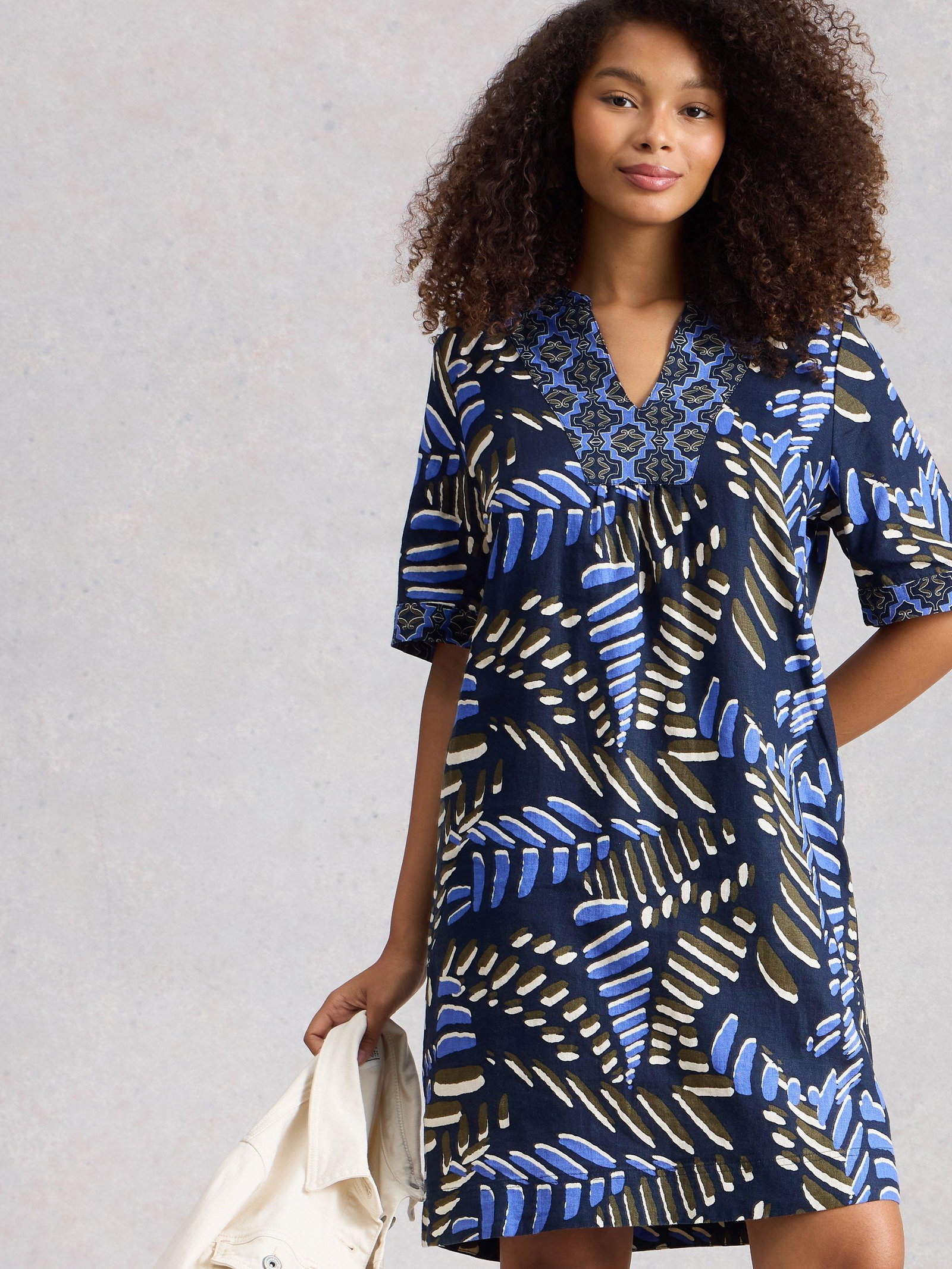 Shop Ash Linen Dress