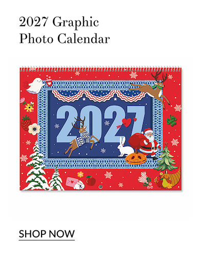 2027 graphic photo calendar