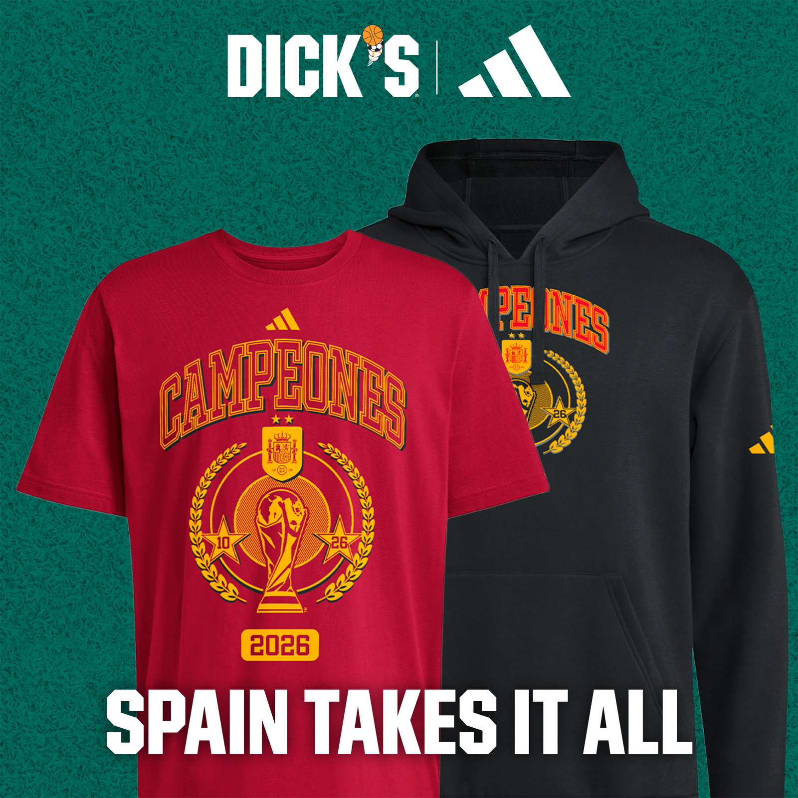 Spain takes it all!