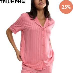 Triumph Amourette Jacquard Boyfriend Shirt