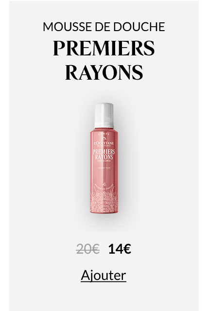 Mousse de douche Premiers rayons