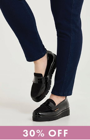 Trim Wedge Loafer
