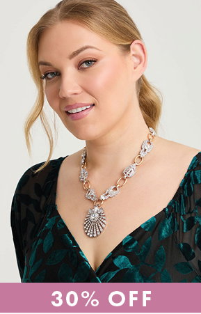 Elaborate Diamante Necklace