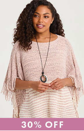 Chenille Poncho
