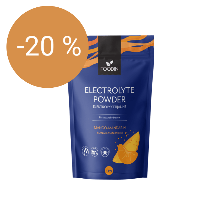 Image of Elektrolyyttijauhe, Mango-Mandariini 240g