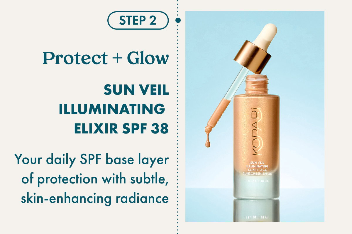 Sun Veil Illuminating Elixir Face Sunscreen SPF 38