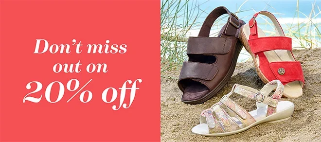 Don’t miss out on 20% off
