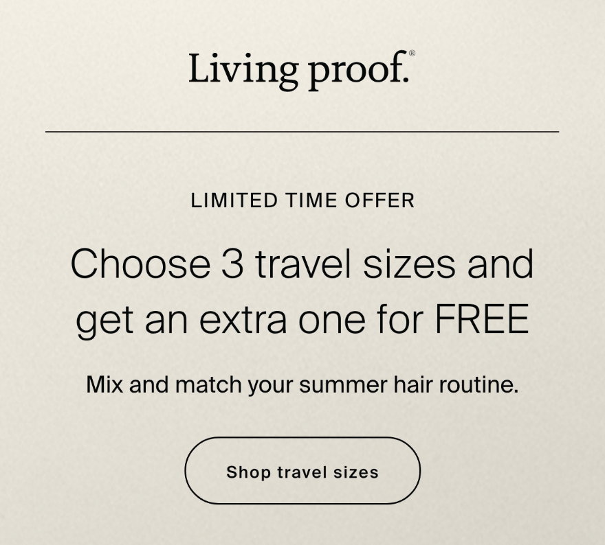 Living Proof | Shop Travel Size