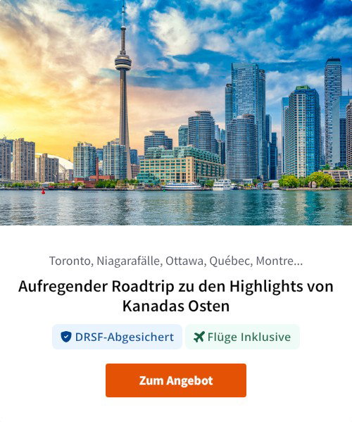Aufregender Roadtrip zu den Highlights von Kanadas Osten