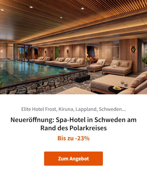 Neueröffnung: Spa-Hotel in Schweden am Rand des Polarkreises