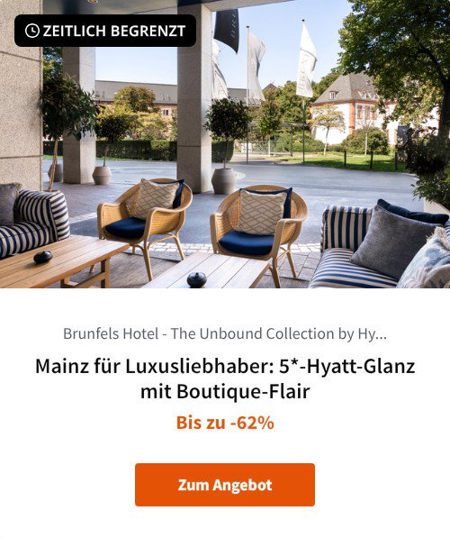 Mainz für Luxusliebhaber: 5*-Hyatt-Glanz mit Boutique-Flair