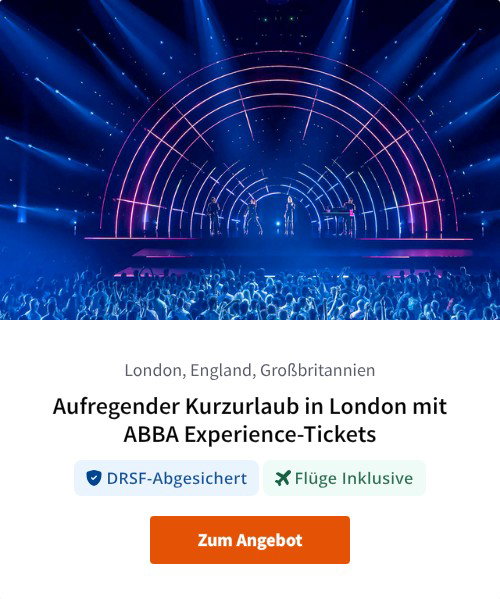 Aufregender Kurzurlaub in London mit ABBA Experience-Tickets