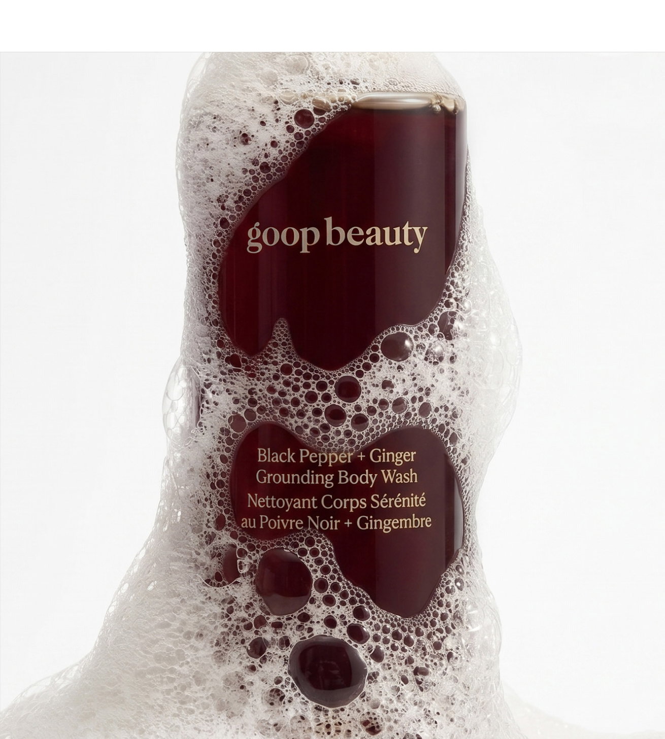 goop beauty Black Pepper + Ginger  Grounding Body Wash