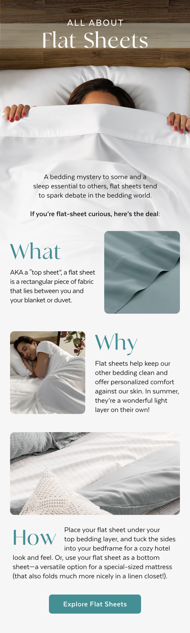 Explore Flat Sheets