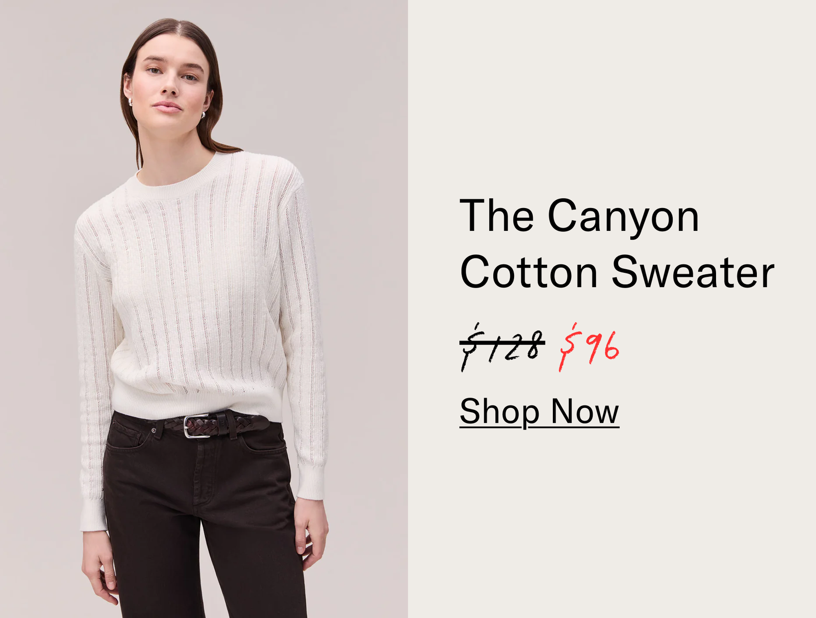 Canyon Cotton Sweater