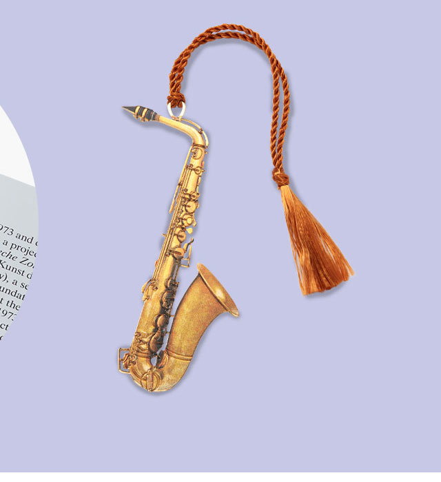 Alto Saxophone Bookmark