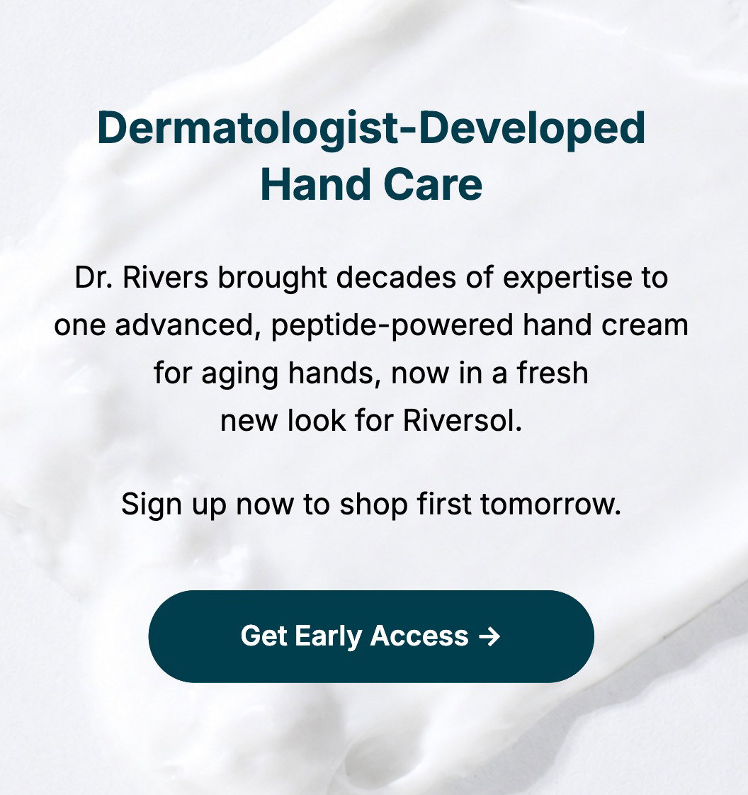 Last call! Sign up for first access to our Peptide Hand Cream!