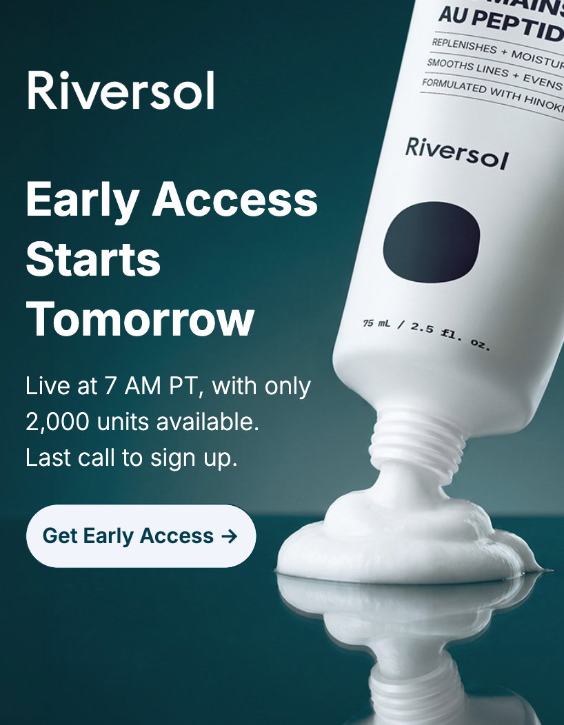 Last call! Sign up for first access to our Peptide Hand Cream!