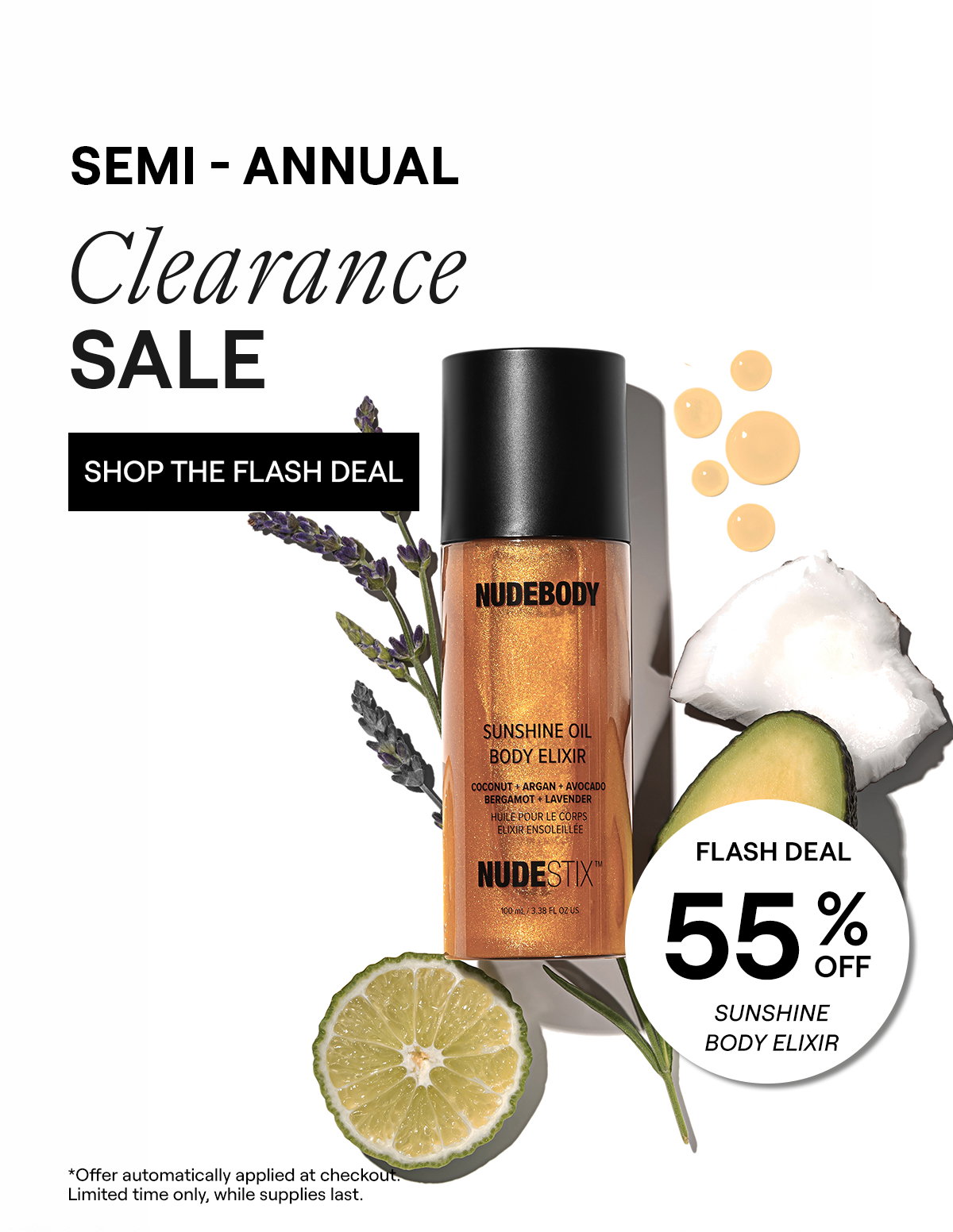 semi-annual clearance sale