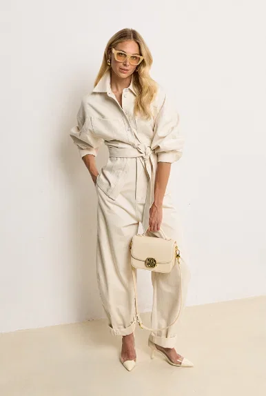 JV-MICAH fitted blouse - ecru