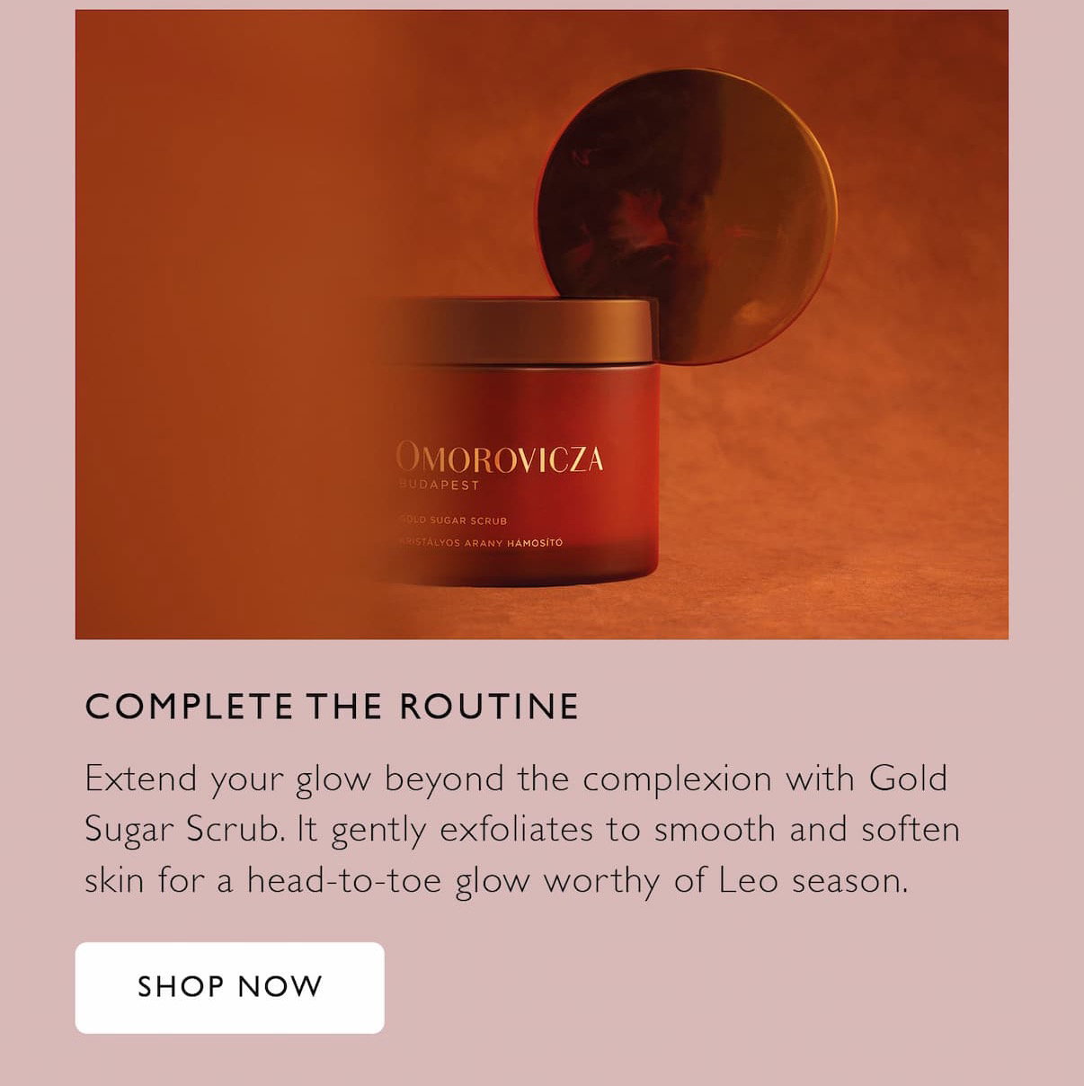Gold Sugar Scrub
