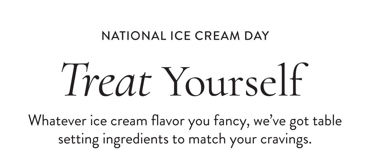 National Ice Cream Day