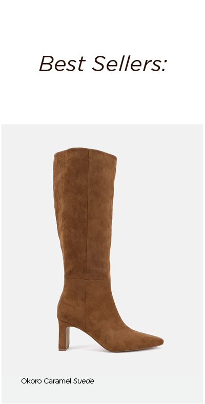 Okoro Caramel Suede