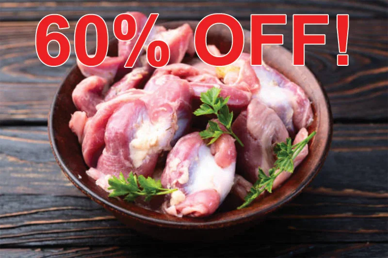 Image of Chicken Gizzards - Pastured Poultry - approx. 1 lb. (4 lb. minimum)