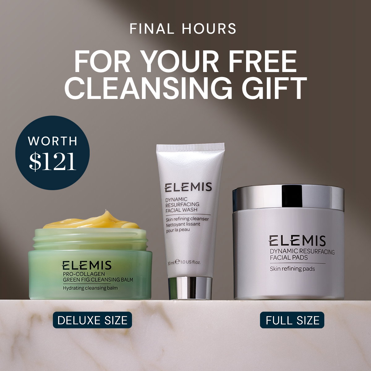 Final Hours For Your Free Cleansing Gift