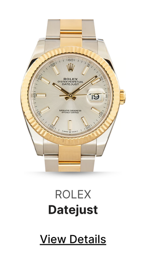 Pre-Owned Two Tone Rolex Datejust 41 Silver Dial Ref 126333