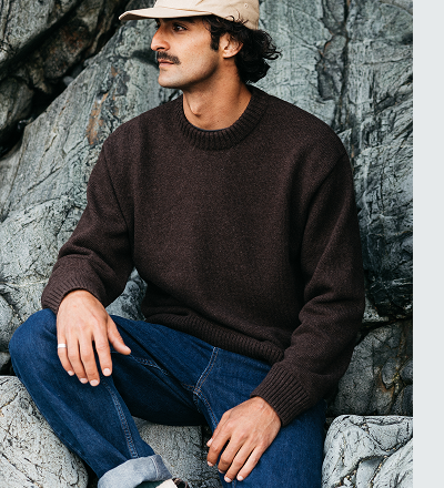 Men's Escall Crew Neck Knit Jumper