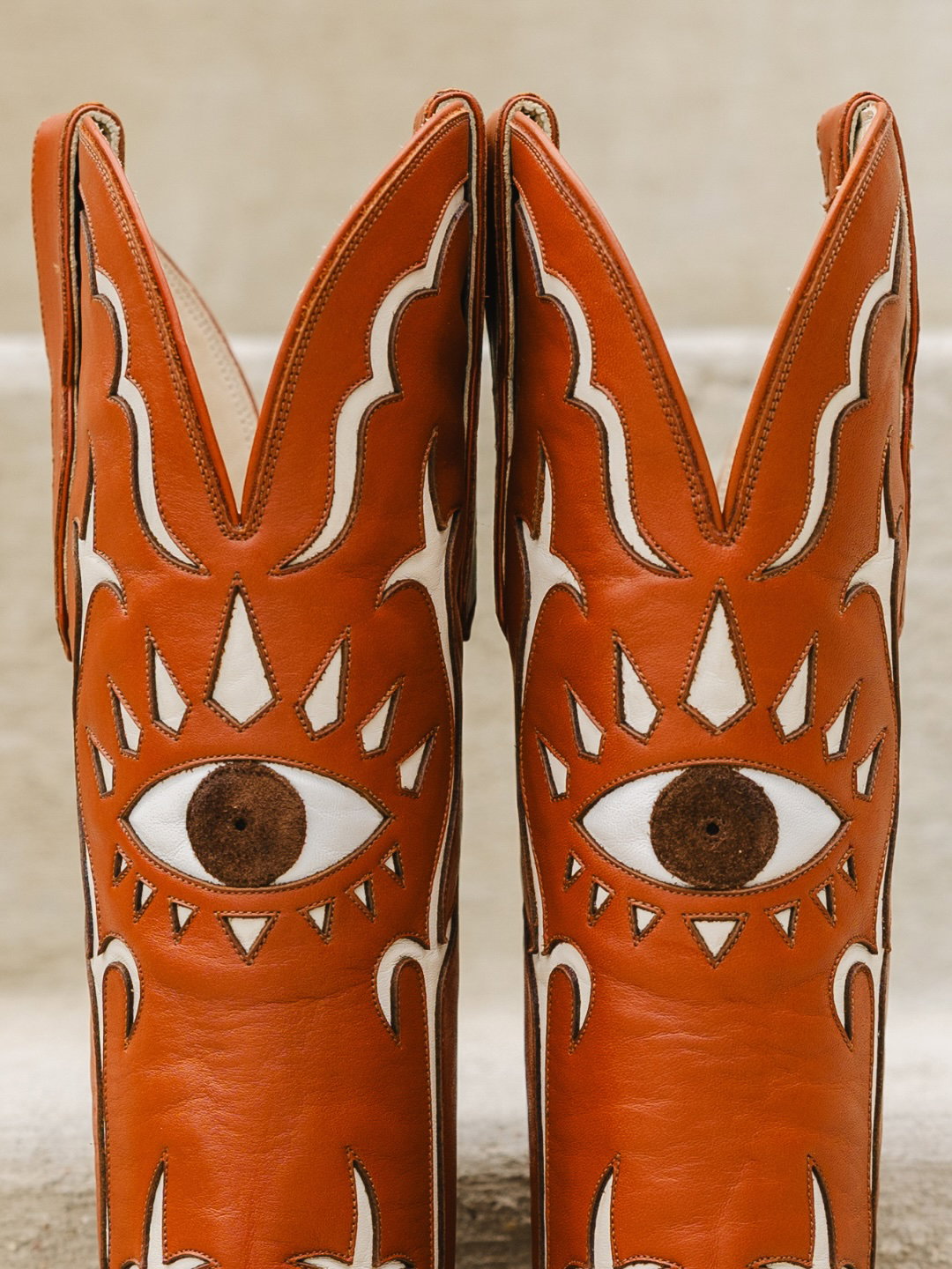 The Evil Eye Saddle and Bone