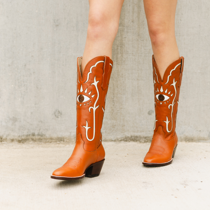 The Evil Eye Saddle and Bone