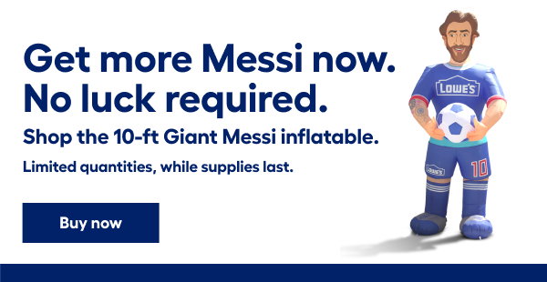 Get more Messi now. No luck required.