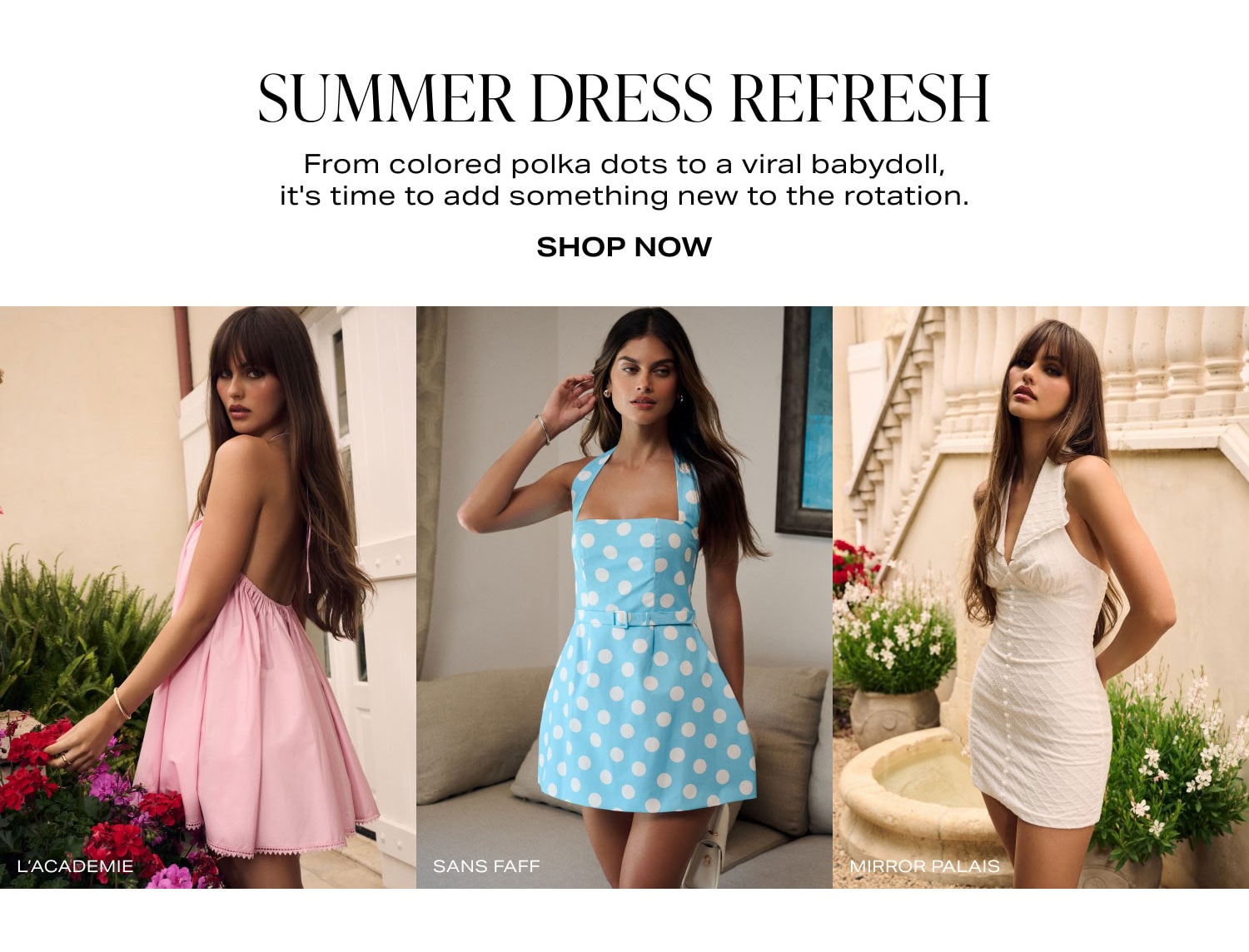 Shop Summer Dress Refresh