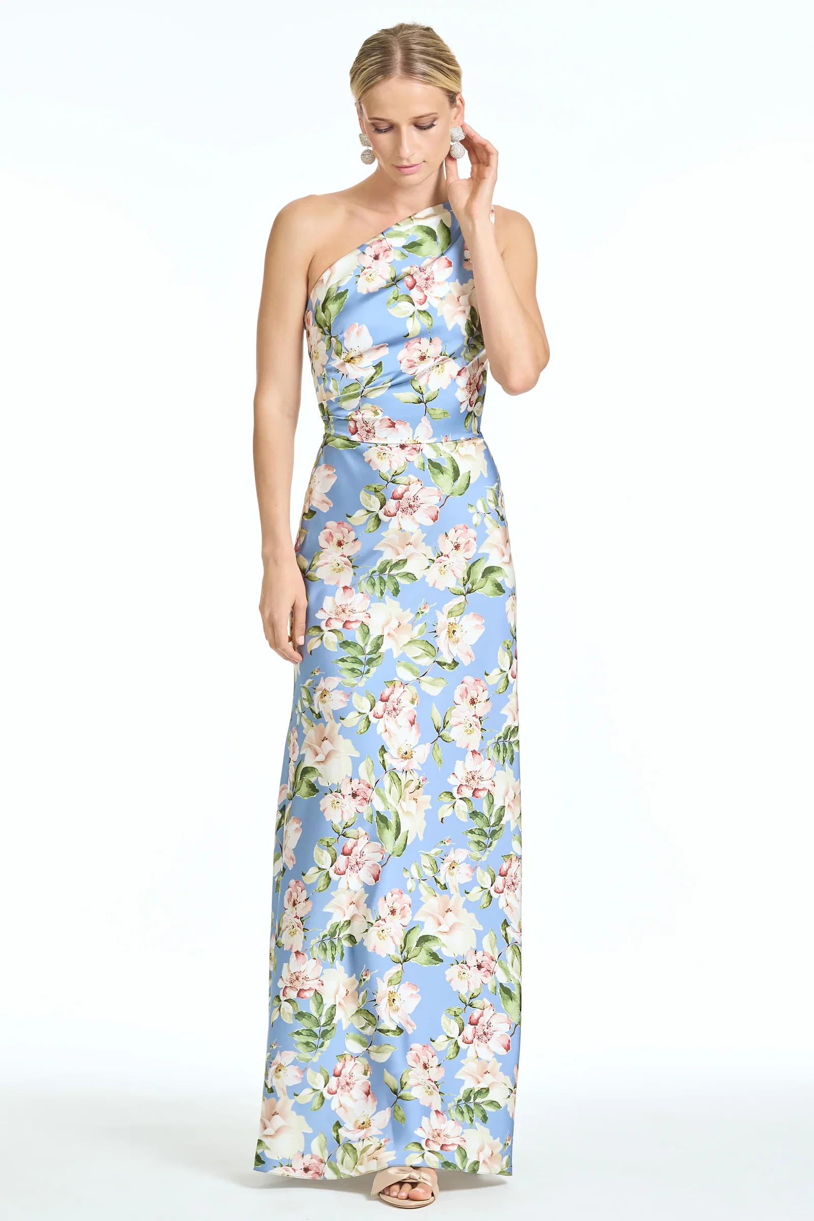 Image of DELPHINE GOWN - TWILIGHT CAMELLIAS