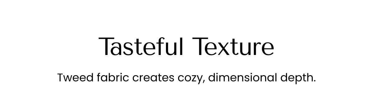 Tasteful Texture