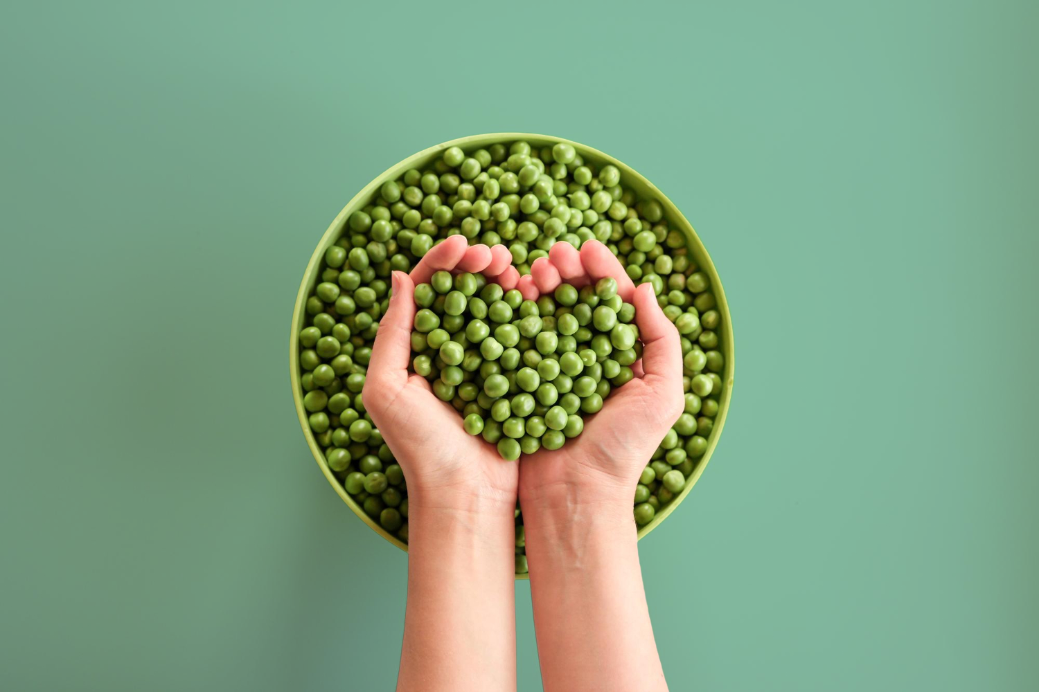 A handful of peas