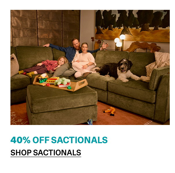 Sactionals | SHOP NOW >>