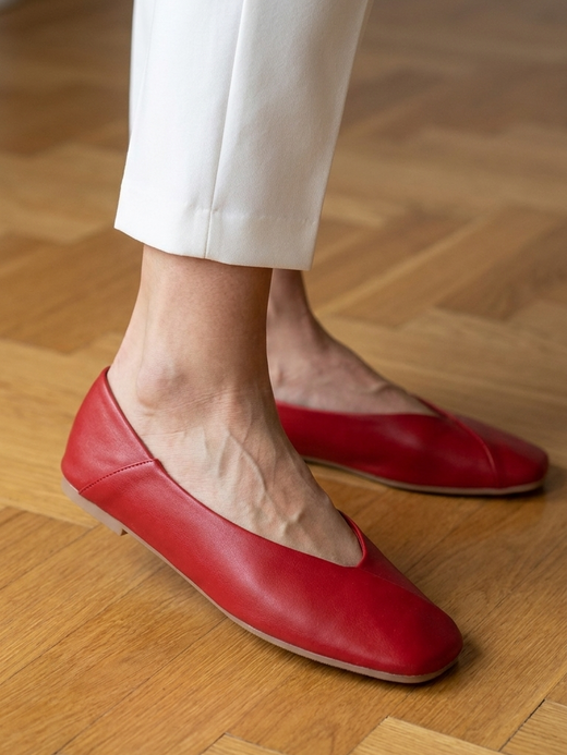 RENATE Rouge — ballerine