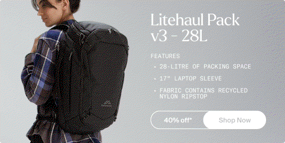 Litehaul Pack v3- 28L - Black Stingray