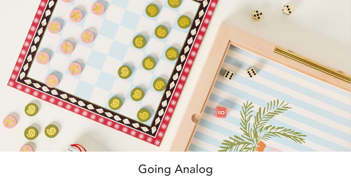 Going Analog