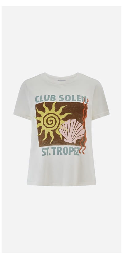 Classic Crew Tee In San Tropez